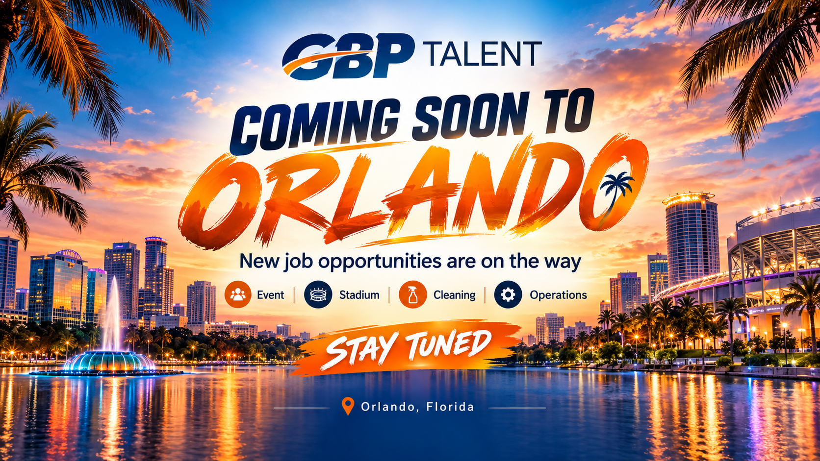 GBP Talent promotional announcement
